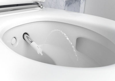 Geberit AquaClean Mera - ukázka proudu